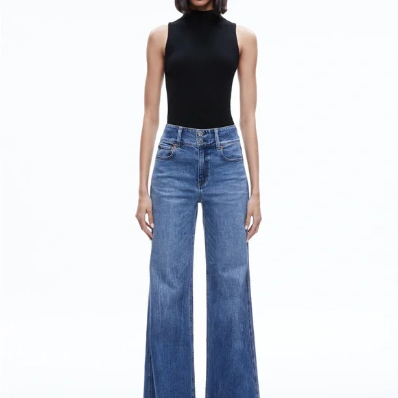 Alice+Olivia Darcey Turtleneck Sweater Tank - Picture 3 of 6